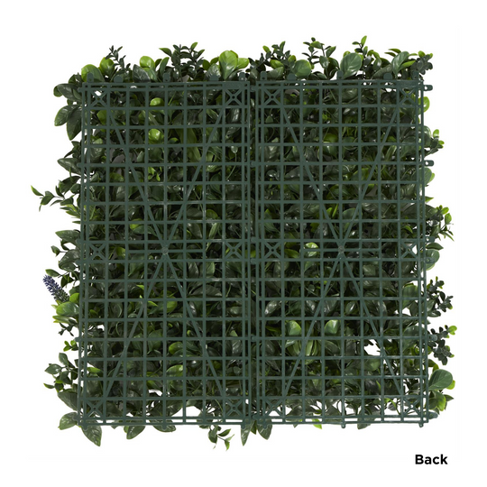 Large Square Faux Plant Wall Decor Set