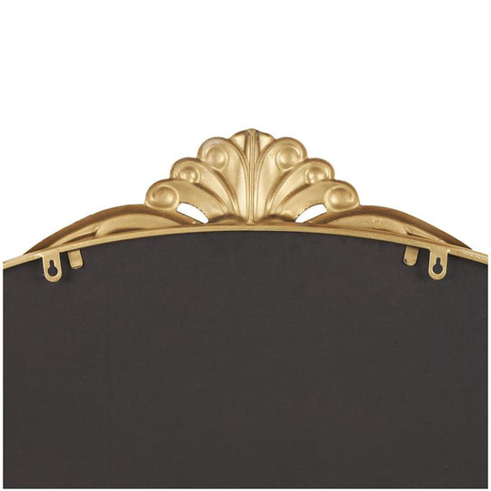 Metal Ornate Arched Baroque Wall Mirror