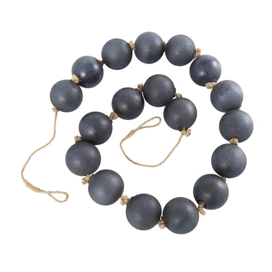 XL Glass Beads Sculpture on Jute Rope
