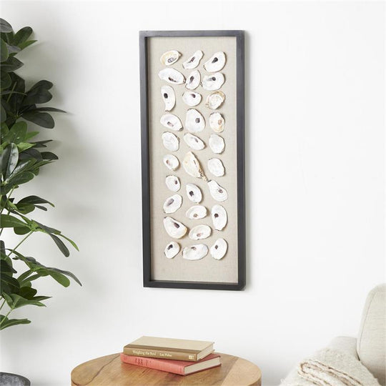 Handmade Shell Display Wall Decor Set, 30"