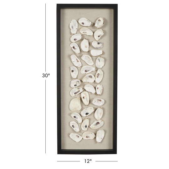 Handmade Shell Display Wall Decor Set, 30"
