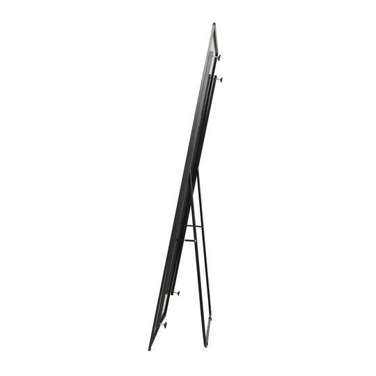 Glass Floor Mirror with Stand, 69"