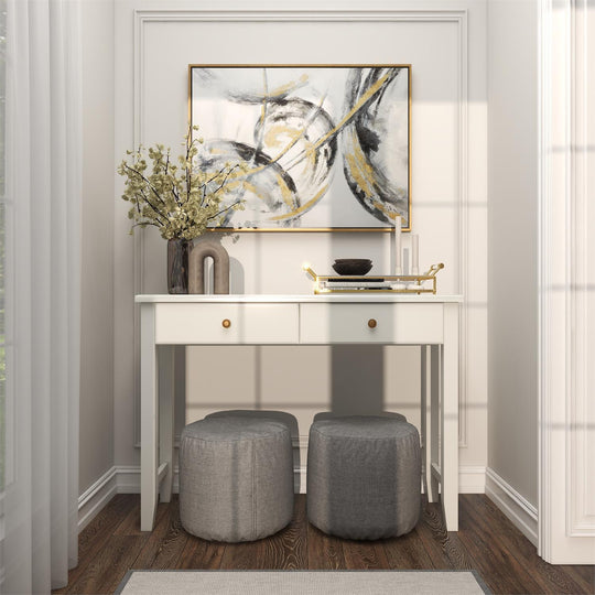 Abstract Motion Wall Art with Gold Frame Set