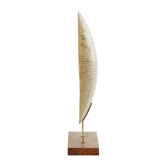 Textured Metal Plate Sculpture