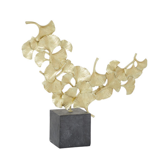 Gingko Leaves Metal Sculpture