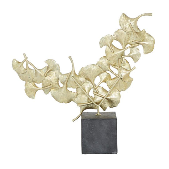 Gingko Leaves Metal Sculpture