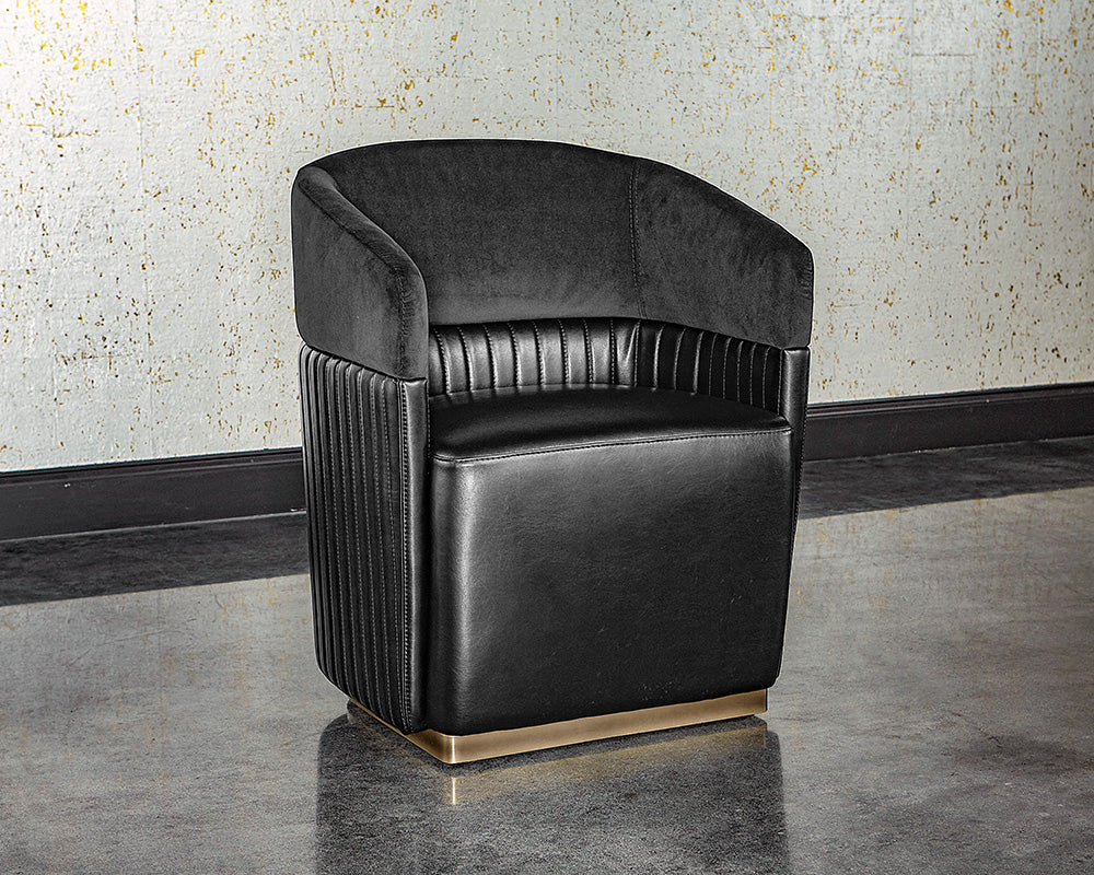 Genval Wheeled Armchair