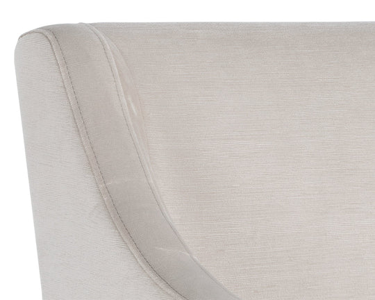 Zane Wheeled Dining Armchair