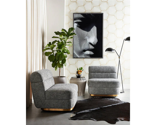 Theo Swivel Lounge Chair