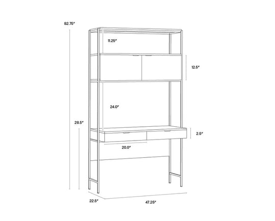 Wyatt Modular Wall Desk