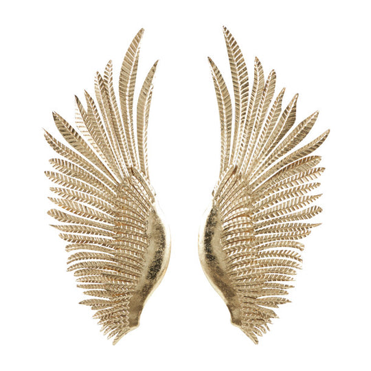 Wings with Textured Metallic Finish Set