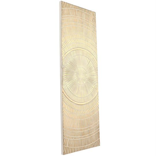 Skinny Celestial Handmade Wooden Wall Panels Set, 48"