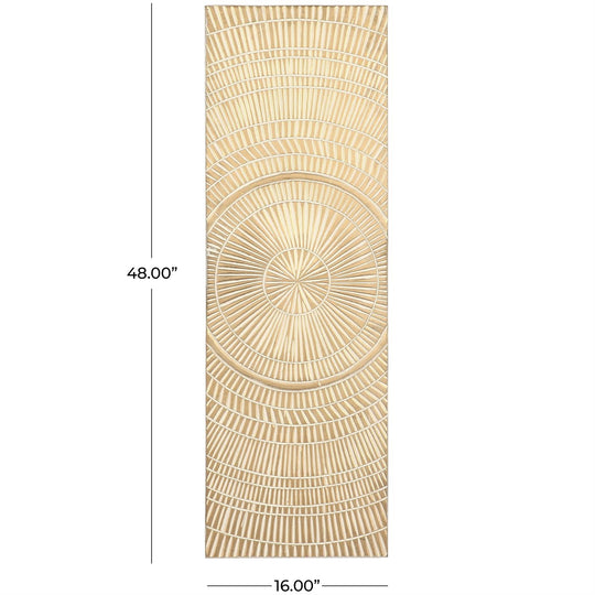 Skinny Celestial Handmade Wooden Wall Panels Set, 48"