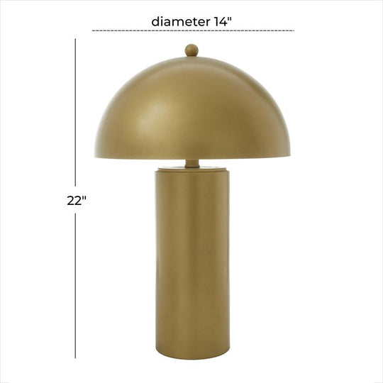 Mushroom-Shaped Table Lamp