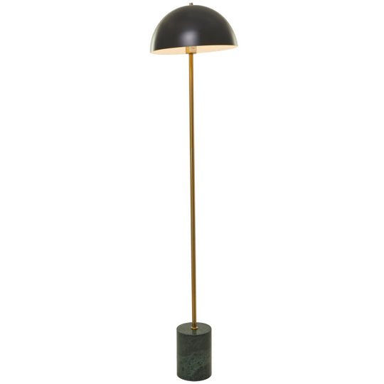 Umbrella Style Floor Lamp with Marble Base