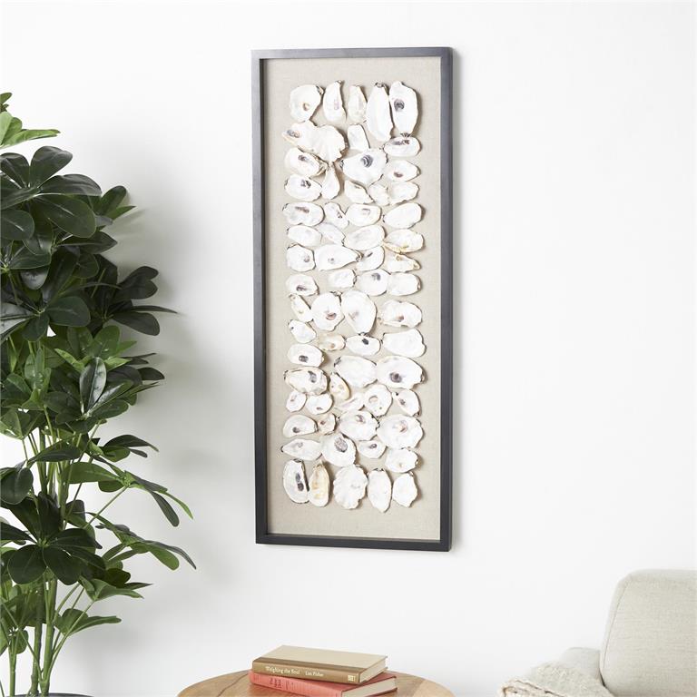 Handmade Shell Display Wall Decor Set, 39"