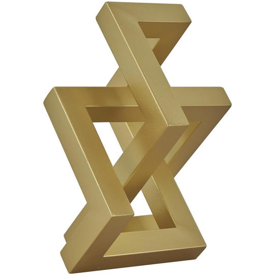 3D Geometric Knot Metal Sculpture