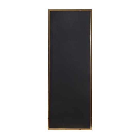 Metal Thin Framed Wall Mirror, 65"