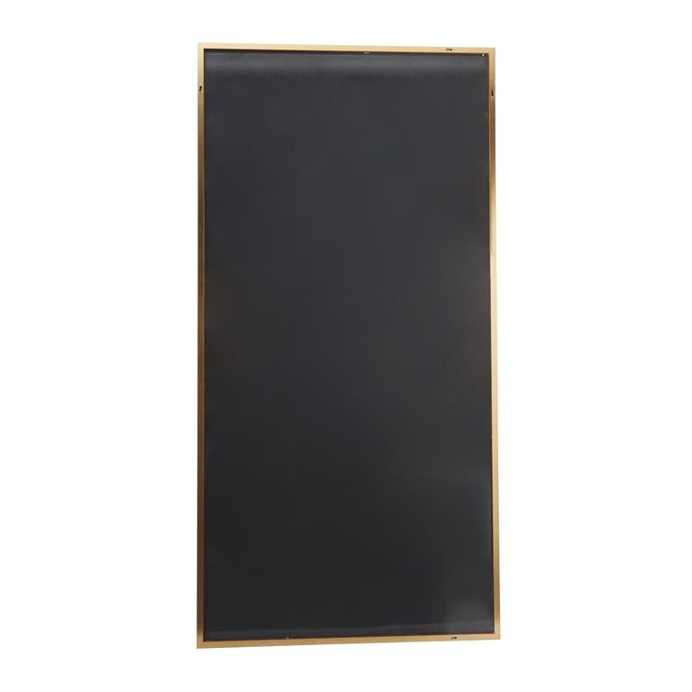 Metal Thin Framed Wall Mirror, 79"