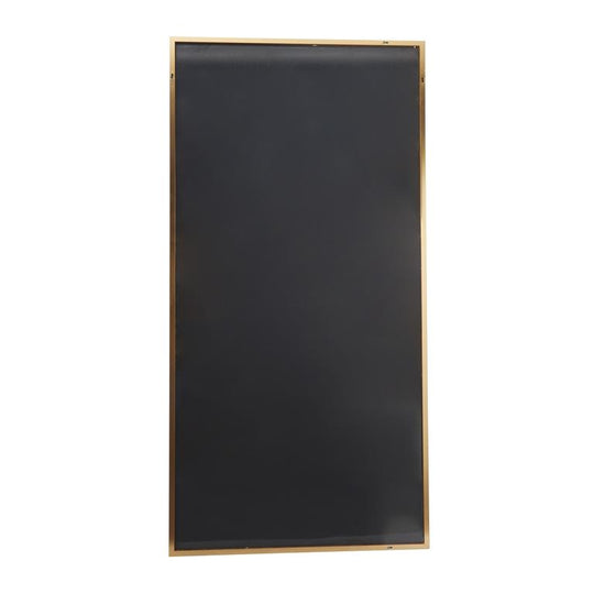 Metal Thin Framed Wall Mirror, 79"