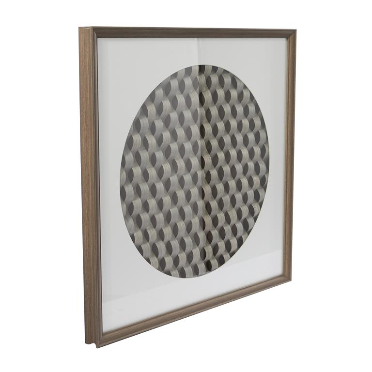 Checkered 3D Geometric Weaved Shadow Box Set