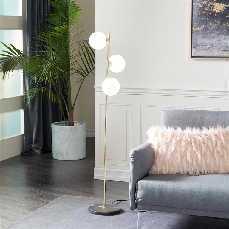 Multi Orbs Floor Lamp with Marble Base