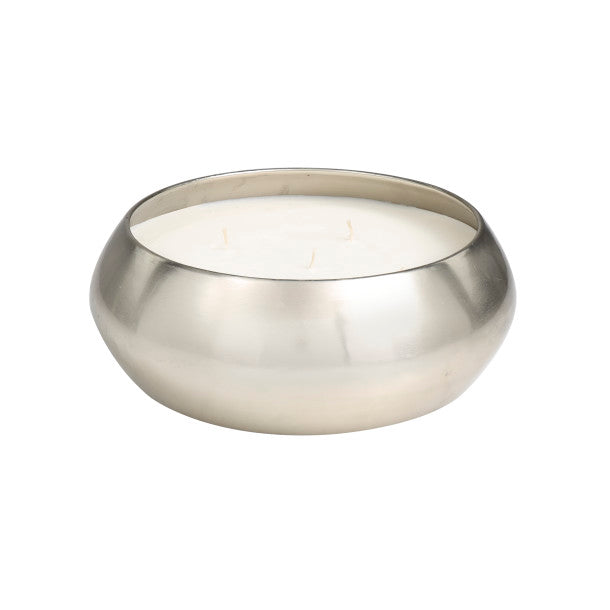 XL 5 Wick Scented Candle in Metal Bowl, 125 oz