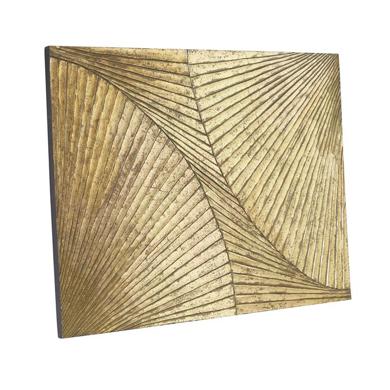 Carved Geometric Radial Wooden Wall Art