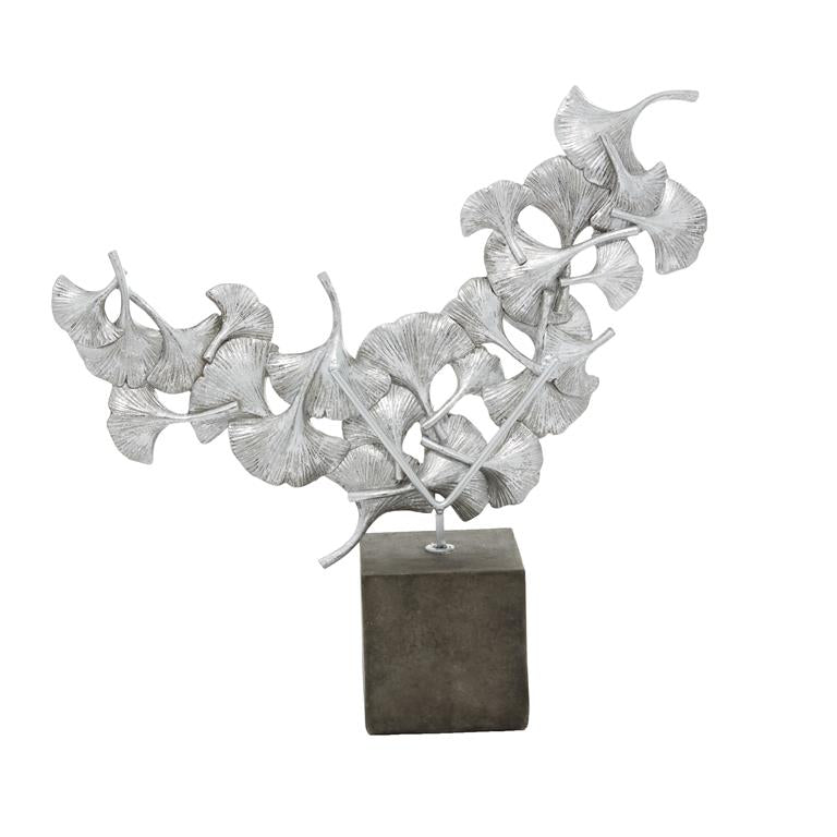 Gingko Leaves Metal Sculpture