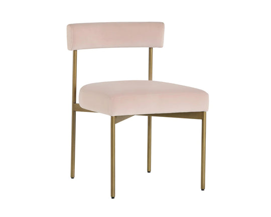 Adley Dining Chair - Blush