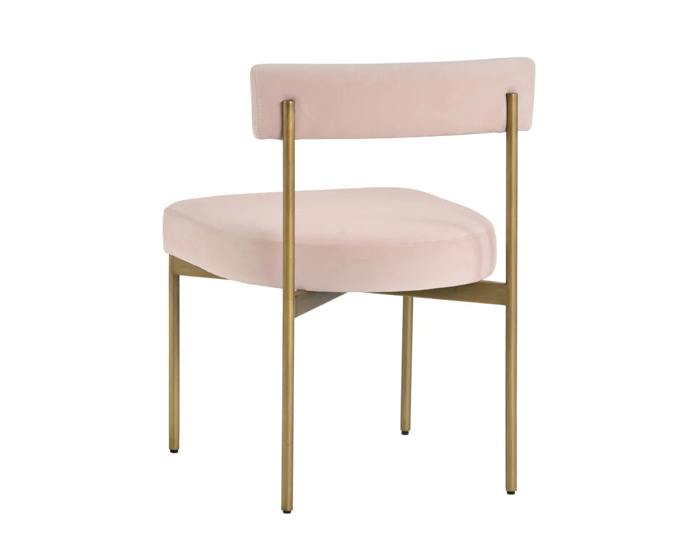 Adley Dining Chair - Blush