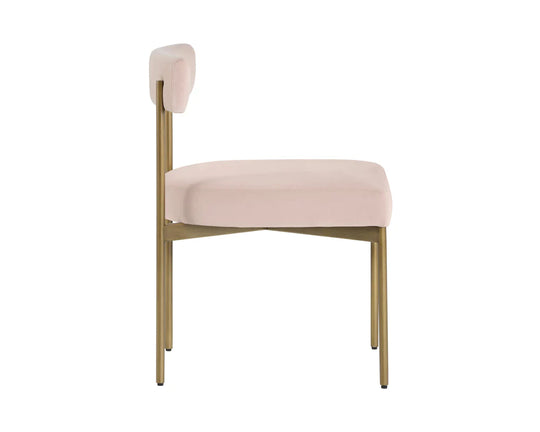 Adley Dining Chair - Blush