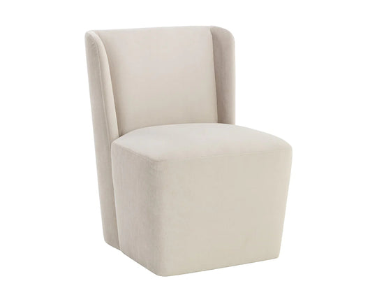 Avani Wheeled Dining Chair