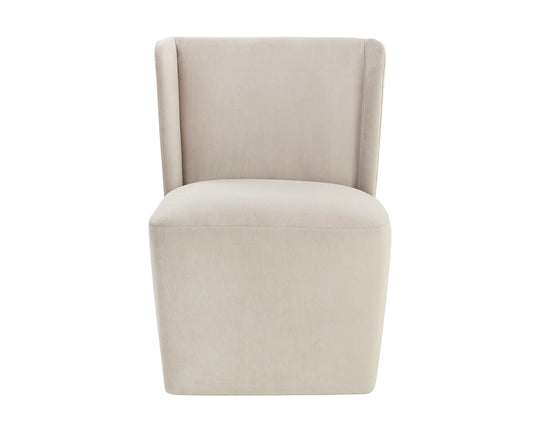 Avani Wheeled Dining Chair