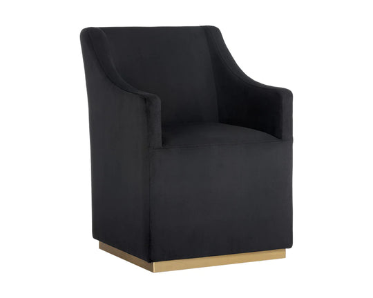 Celine Wheeled Lounge Chair