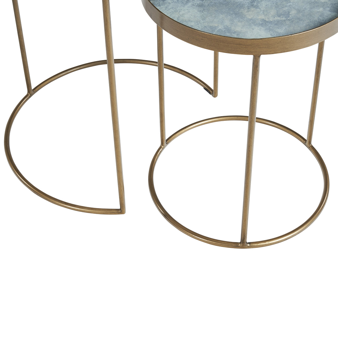 Ellipse Nesting Side Table Set