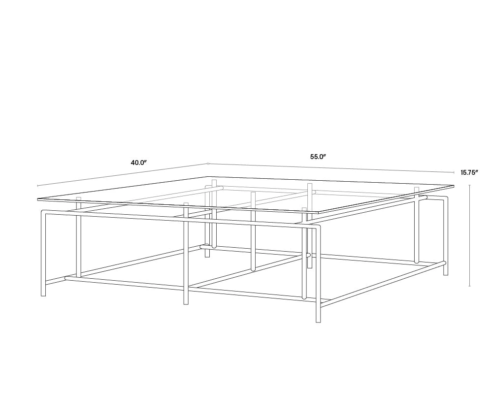 Everett Outdoor Coffee Table