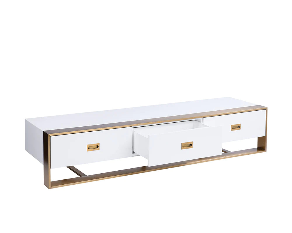 Huck Media Console Cabinet