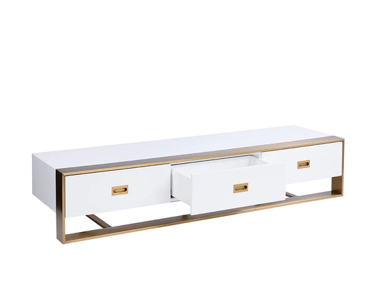 Huck Media Console Cabinet