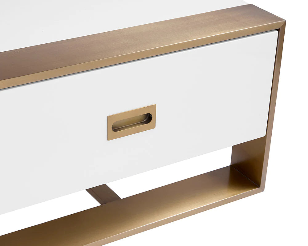 Huck Media Console Cabinet