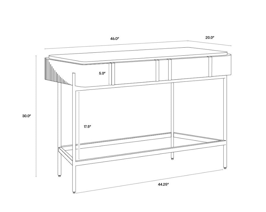 Luce Console Table