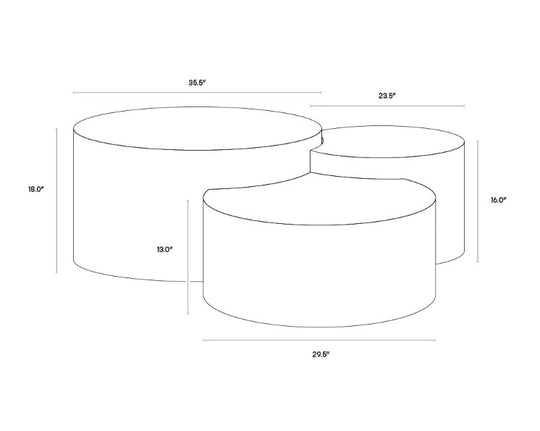 Reuben Coffee Table Set