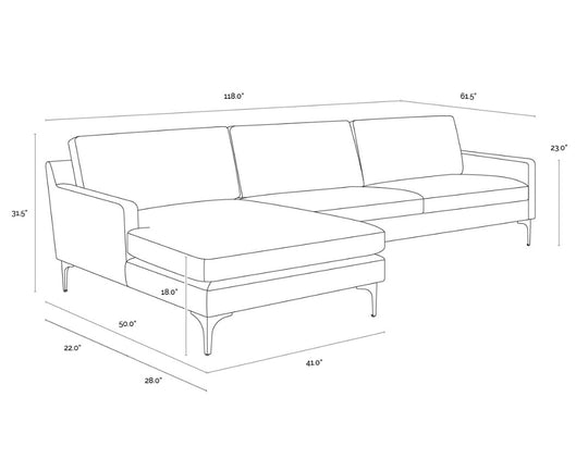 Soren Sofa Chaise