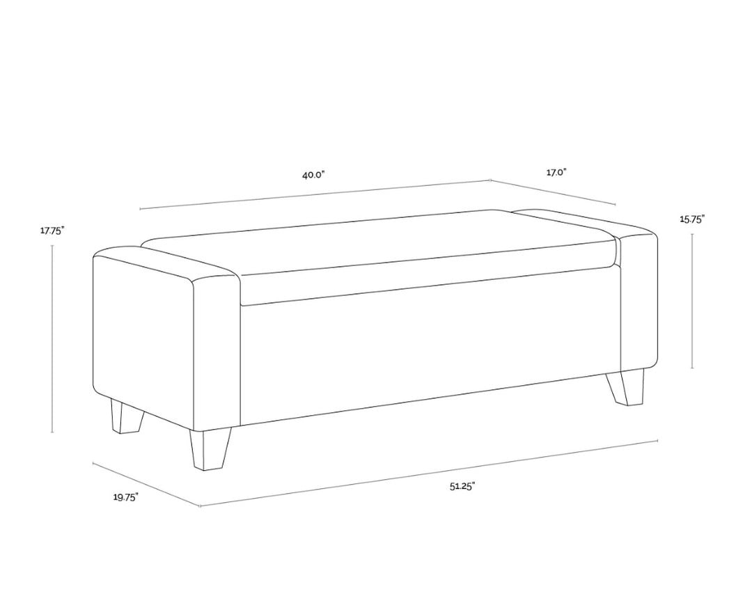 Sylvie Storage Bench