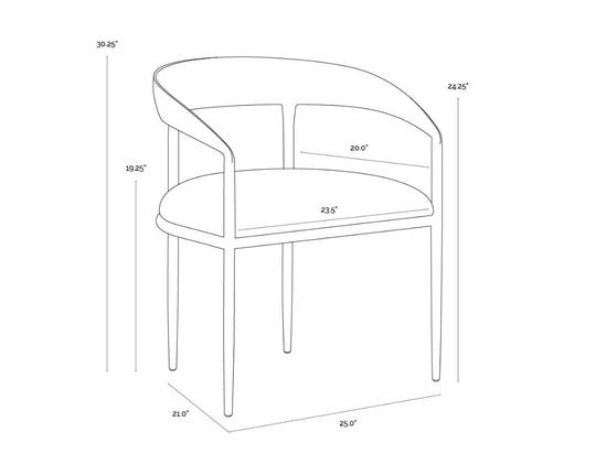 Vesper Dining Armchair