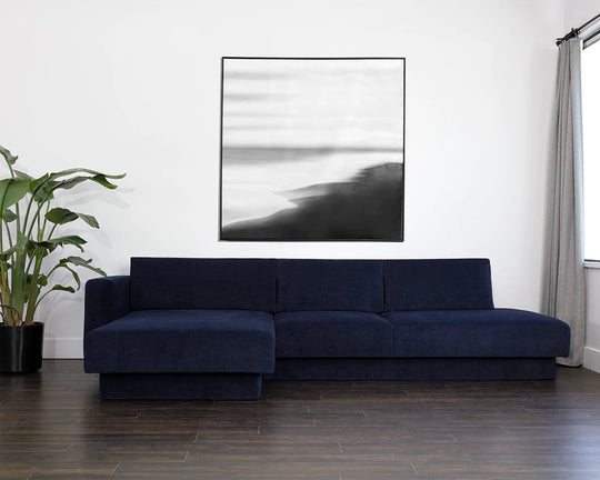 Wrenley Sofa Chaise - Indigo LHF