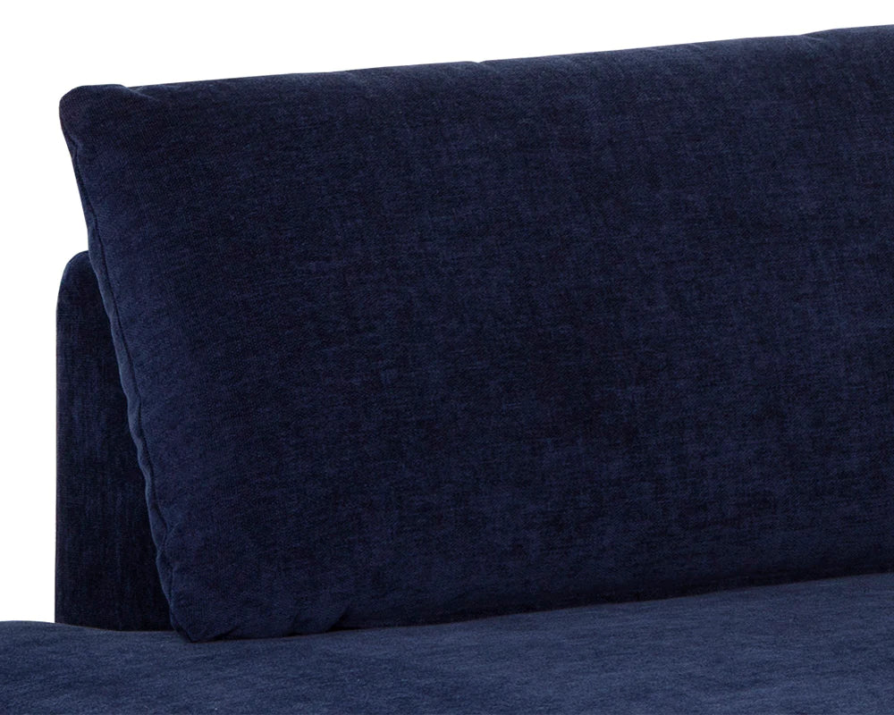 Wrenley Sofa Chaise - Indigo LHF